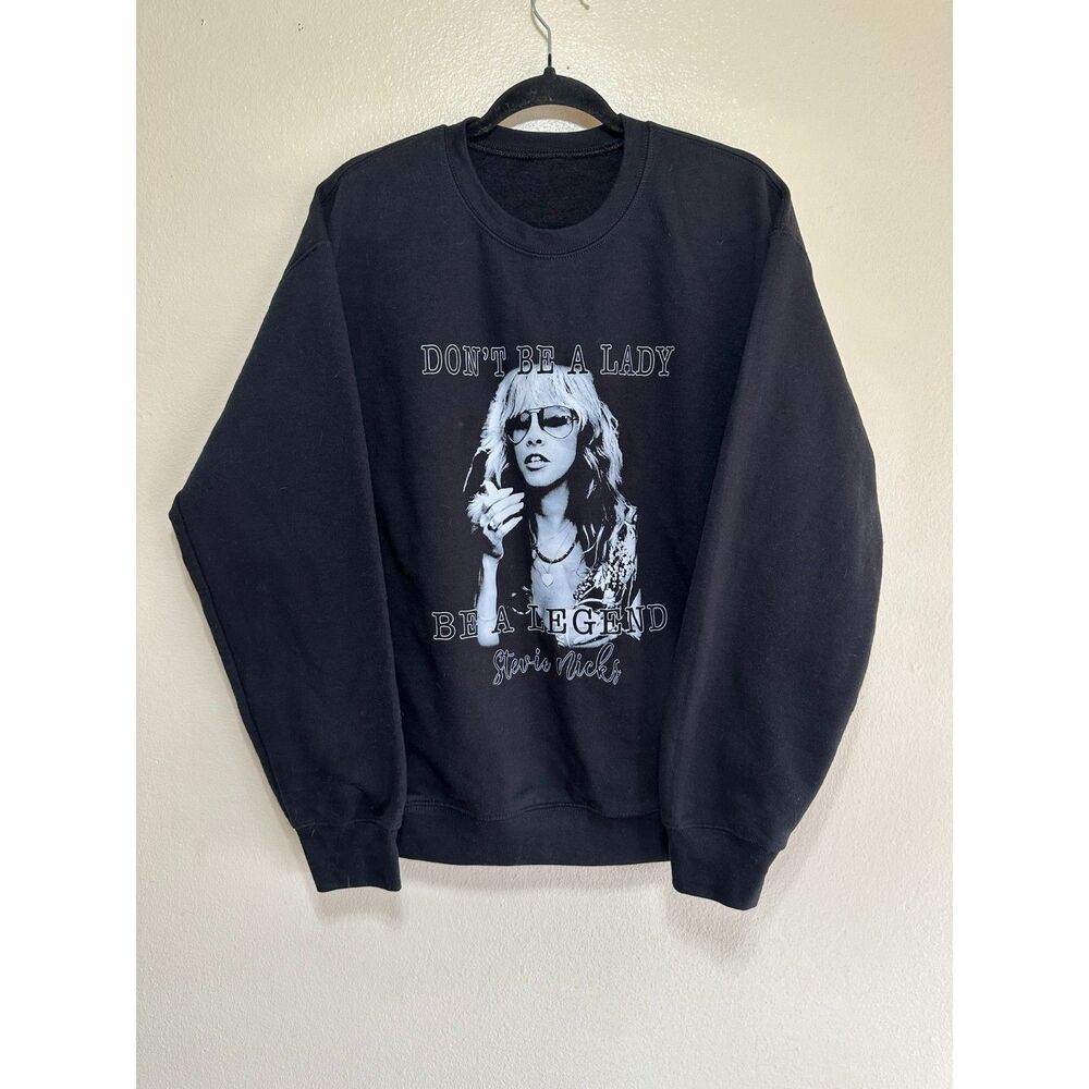 Black Graphic Sweatshirt